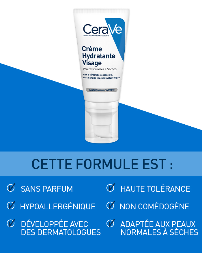 Crème Hydratante Visage CeraVe