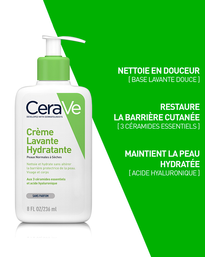 CeraVe Crème Lavante Hydratante - by Hana Beauty