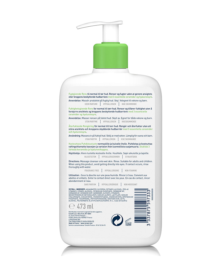 CeraVe Crème Lavante Hydratante - by Hana Beauty