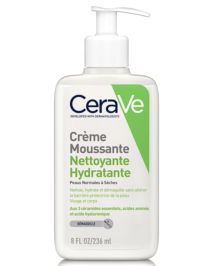 CeraVe Crème Moussante Nettoyante Hydratante - by Hana Beauty