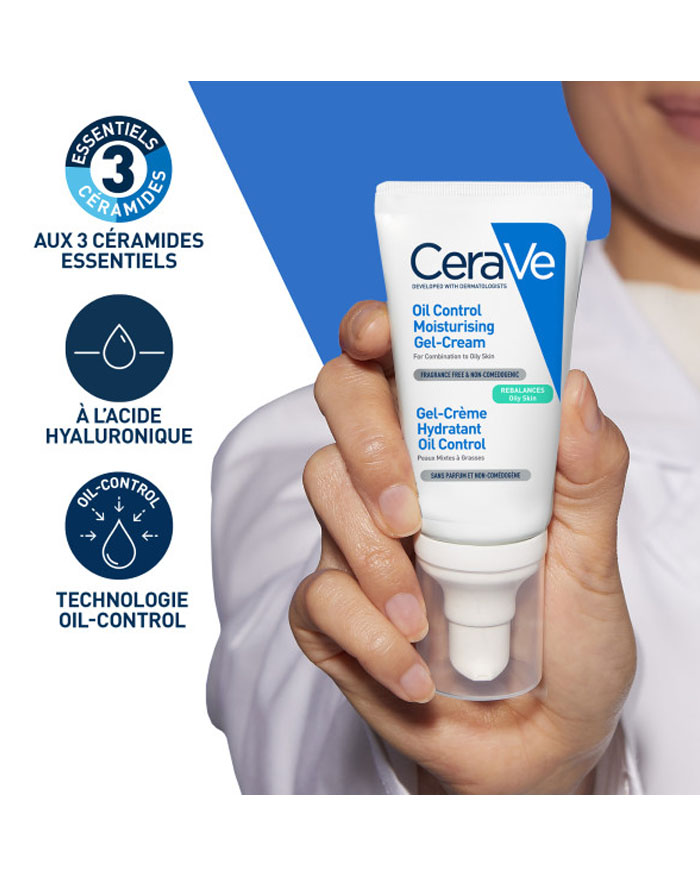 CeraVe Gel-Crème Hydratant Contrôle du Sébum - by Hana Beauty