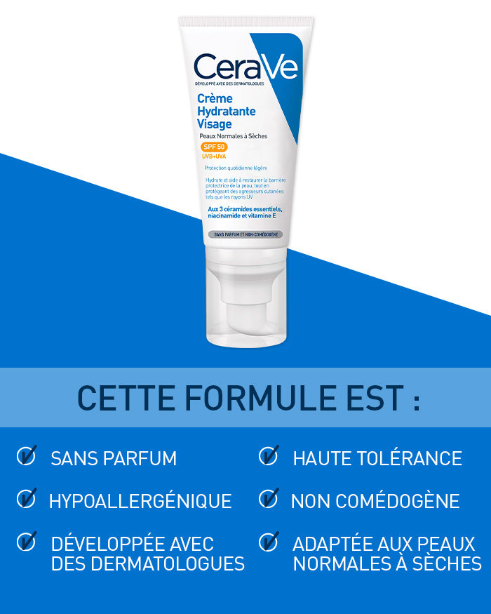 Cr me Hydratante Visage SPF50 Soin CeraVe Protection Maximale Cr me Hydratante Visage SPF50 Soin CeraVe Protection Maximale